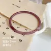 Pulsera Acrílica Exagerada de Resina con Patrón Riche Grande Forma de Pulsera Francesa Ancha Cuadrada Distintiva Transfronteriza