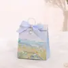 Caja de Dulces para Boda con Acabado de Alta Gama, Modelo Nuevo 2026 Caja de Dulces, Bolsa de Dulces para Boda, Caja de Regalo Creativa de Dulces para Boda Estilo Bosque, Caja Vacía