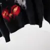 Novo Suéter 100% Caxemira Pura para Mulheres Gola Redonda Escovado Pulôver Manga Longa Blocos de Cor Suéter Bordado Top Bordado Floral