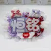 Insígnia de Apoio a Celebridade Dupla Nome Xianglin Cp Tecido Não Tecido Refletivo Chaveiro Criativo DIY Pingente Concerto