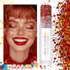 Bastón de Brillo Corporal para Festival de Carnaval Transfronterizo, Bastón de Brillo para Rostro, Sombra de Ojos con Brillo de Sirena, Maquillaje con Brillo Holográfico