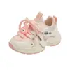 Zapatillas Deportivas para Niñas con Suelas Blandas, Zapatillas Estilo Papá para Niños, Nuevas Zapatillas Infantiles de Dibujos Animados Primavera y Otoño 2026, Zapatillas Ligeras Antideslizantes para Correr