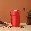 Copo Térmico de Aço Inoxidável 316 com Aparência Premium, Copo de Água Portátil com Corda para Uso ao Ar Livre, Copo de Café Gelado Octogonal a Vácuo para Carro