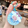 Nuevo Llavero de Mini Piano Transfronterizo Dibujo Animado Lindo Tocando el Piano Sanrio Juguete Musical Colgante Pequeño