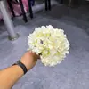 90 Hastes de Flores de Hortênsia Grandes Individuais, Arranjos de Flores de Casamento com Hortênsias, Flores Artificiais Redondas Altas