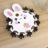 Mini clipe infantil bonito dos desenhos animados princesa hairpin menina quebrado grampo de cabelo doce cor acessórios para o cabelo do bebê