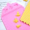 Molde de Silicona de Panal de Abeja DIY Gota de Pegamento Chocolate Pastel Azúcar Volteado Molde para Galletas Herramientas Decorativas Venta al por Mayor