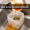 Saco de drenagem autoportante filtro de pia de cozinha saco de lixo descartável restos de cozinha saco de separação seco e úmido