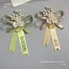 Padrinos Damas de Honor Boutonnières Novio Novia Ceremonia de Boda Corsages para los Padres Fiesta de Bienvenida Fiesta de Despedida Pulseras para Hermanos