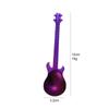 Amazon Transfronterizo Acero Inoxidable 304 Cuchara para Guitarra Creativa Transparente Barra Musical Café Postre Revólver