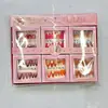 Nuevas Uñas Portátiles Estilo Comercio Exterior, Pegatinas de Uñas 3D de Dibujos Animados Frescas y Lindas, Pegatinas de Uñas Postizas Femeninas al por Mayor