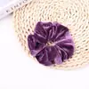 Diademas de Terciopelo de Colores en Rojo, Verde y Azul, con un Estilo de Celebridad de Internet de Alta Gama y Nicho, Accesorios para el Cabello Retro Coreanos de Moda