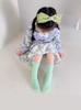 Calcetines para niños 2024 menta mambo calcetines altos para niñas calcetines de punto coreano de doble aguja calcetines de canalé para pantorrilla al por mayor