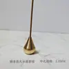 Suporte de incenso de linha de cobre em gota d'água, suporte de incenso de linha de sândalo pequeno, suporte de incenso simples e portátil, suporte de incenso de linha, clipe de incenso