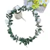 Folhas Verdes 6 Flores Guirlanda Faixa de Cabeça Adorno de Cabeça Promoção de Rua Dia das Crianças Atividade de Jardim de Infância Acessórios de Cabelo Ponto Turístico Guirlanda de Flores