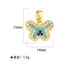 Transfronterizo Amazon Vintage Excéntrico Ojo del Diablo Collar Pendientes Joyería Colgante DIY Colgante Individual Accesorio Colgante