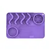 Tigela de Silicone para Pet Amazon Dobrável para Exterior Tigela para Cachorro Tigela para Gato Bacia para Cachorro Utensílios para Comida de Pet Logo Imprimível com Fivela