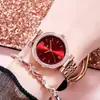 Reloj de pulsera GEDI para mujer, moda casual de celebridad de Internet, correa de acero, elegante y con estilo, modelo para estudiante con incrustaciones de diamantes, reloj de acero inoxidable impermeable