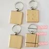 Al por mayor en stock productos de madera madera maciza llavero creativo cadena de llaves de madera de haya artículos para el hogar