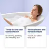 Set de Bolas de Baño de Burbujas con Extracto de Rosa Mosqueta y Extracto de Lavanda para una Limpieza Suave de Todo el Cuerpo