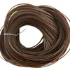 Rattan de 5 mm para bolsos tejidos de verano, 500 g, DIY hecho a mano, venta al por mayor de fabricante, degradado multicolor