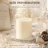 Vela de Pilar con Forma de Engranaje Minimalista Nórdico Estilo Europeo Blanco Marfil Vela sin Humo Decoración de Mesa de Boda de Gama Alta Fiesta de Cena
