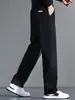 Jeans sob medida da fábrica de origem, calça masculina longa fashion de todas as estações, grossa, corte slim, perna reta, perna reta pequena