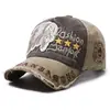 Boné de Baseball Vintage Estilo Europeu e Americano, Chapéu Casual para Esportes ao Ar Livre, Chapéu de Sol para Primavera e Outono, Bordado de Letra, Boné Bico de Pato Masculino
