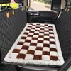 Alfombrilla para mascotas de coche, cojín de sofá de felpa, cojín de asiento grueso antideslizante, cama para perro de coche, colchoneta para dormir para perro para el asiento trasero del coche