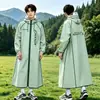 Capa de chuva para adulto, proteção de corpo inteiro contra chuva forte, adequada para ciclismo ao ar livre, unissex, modelo longo para patinetes elétricos, poncho para caminhada ao ar livre