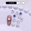 Joias de Diamante para Nail Art com Formato Especial e Fundo Plano Brancas Atacado Diamante Coração de Vidro Diamante Gota d'Água Strass Acessórios de Unha Vestíveis DIY