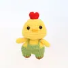 Colgantes Llavero de los Doce Animales del Zodiaco, Llaveros de Animales Tejidos a Mano, Dijes para Bolsos Tejidos, Artículos de Crochet Hechos a Mano Terminados