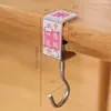 Gancho multifuncional para mochila, móvel, resistente, instalação sem furos, suporte de armazenamento ao lado da mesa, gancho para mochila de estudante