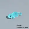Resina Luminosa Transfronteriza Camaleón Pequeño Lagarto Animal Adornos Decoración de Escritorio Coche Accesorios para Joyería DIY