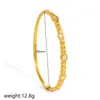 Pulsera Retro de Acero Inoxidable Chapado en Oro Estilo Ins Transfronterizo Europeo y Americano para Mujer, Pulsera Fina con Diseño Irregular de Corazón al por Mayor