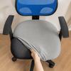 Funda de Silla Impermeable de Terciopelo de Peluche Resistente al Desgaste Antideslizante a Prueba de Polvo Funda de Silla de Oficina Cubierta Total Venta Directa de Fábrica