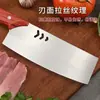 Yangjiang Faca de Cozinha Especial Forjada em Aço Inoxidável Afiado para Cortar Carne Faca de Corte de Legumes Artesanal Doméstica Faca de Chef