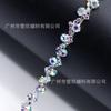 Strass Garra Cadeia de Cristal Corrente de Diamante DIY Mão-soldada Galvanizado Cadeia Cadarço Bolsa Feminina Acessórios de Vestuário Acessórios