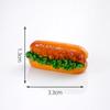 Lagosta Simulada Panini Taco Hambúrguer Comida Brinquedo Decorações DIY Sacola Surpresa Acessórios para Pendurar Micro Paisagem Pequenos Enfeites