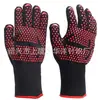 Guantes de Silicona de Doble Capa Resistentes a Altas Temperaturas (500-800 Grados) para Barbacoa, Guantes Aislantes del Calor para Horno de Aramida Retardantes de Llama