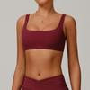 Zechuang Beleza Transfronteiriça Roupa Íntima Esportiva Costas Sensação Nua Secagem Rápida Corrida Sutiã Colado Lazer Fitness Roupa de Yoga Feminino 9177