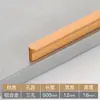 Wg6Q Manija Negra Simple Moderna en Forma de T para Armario, Gabinete, Zapatero, Cajón, Extensión de Manija para Puerta de Armario