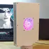 Caja de Computadora Totalmente Transparente Router Ensamblaje DIY Portátil Personalizado Todo en Uno Caja Acrílica Modificada