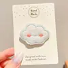 Adesivos de Franja Desfiada com Borda Larga Estilo Coreano para Mulheres Doce Pequeno Floral Adesivo Mágico Faixa de Cabelo Headband 2026 Novos Acessórios de Cabelo para Crianças