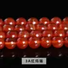 Pedras Naturais de Ágata Vermelha Soltas 12mm Ano do Zodíaco Contas de Ágata Vermelha Pulseira Material DIY Contas Redondas Contas em Fio Atacado em Massa