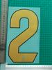 24Glaoda Inn A+ Braçadeira com Número e Letra de Jersey Número para Transferência de Calor Mapa para Transferência de Calor Jersey Jersey