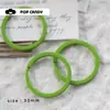 Accesorios para Joyería DIY Anillo de Hierro Pintado Colorido Anillo de Conexión Colgante para Llavero Aleación Colgante Hecho a Mano Material de Colgante al por Mayor