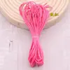 Fio de Cera DIY Padrão Cobra Corda de Couro Sintético 0,8mm de Espessura Pulseira Colar Corda Trançada Fio de Cera Coreano Material Artesanal