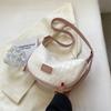 Bolsos de Moda para Mujer 2024 Nuevo Bolso de Hombro Versátil de Alta Gama Bolso Dumpling Estilo Occidental Casual Bolso Cruzado