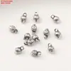 Plata de ley S925 flor abanico capullo libélula pez pequeño hoja de loto cadena colgante pequeño accesorios vintage DIY materiales hechos a mano